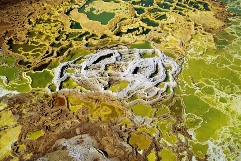 Georg Gerster, Dallol in the Danakil Depression, Ethiopia, 1965
Inkjet printed with pigmented Epson Ultra Chrome K3, on Epson Exhibition Fiber Paper
100 x 150 cm
Edition of 8 + 2 AP