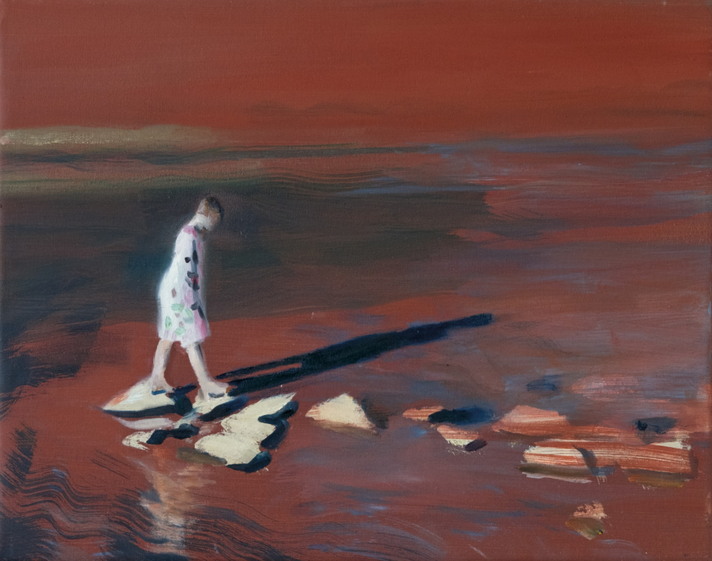Andrea Muheim, An der Sihl, 2016
Oil on canvas
35 x 45 cm