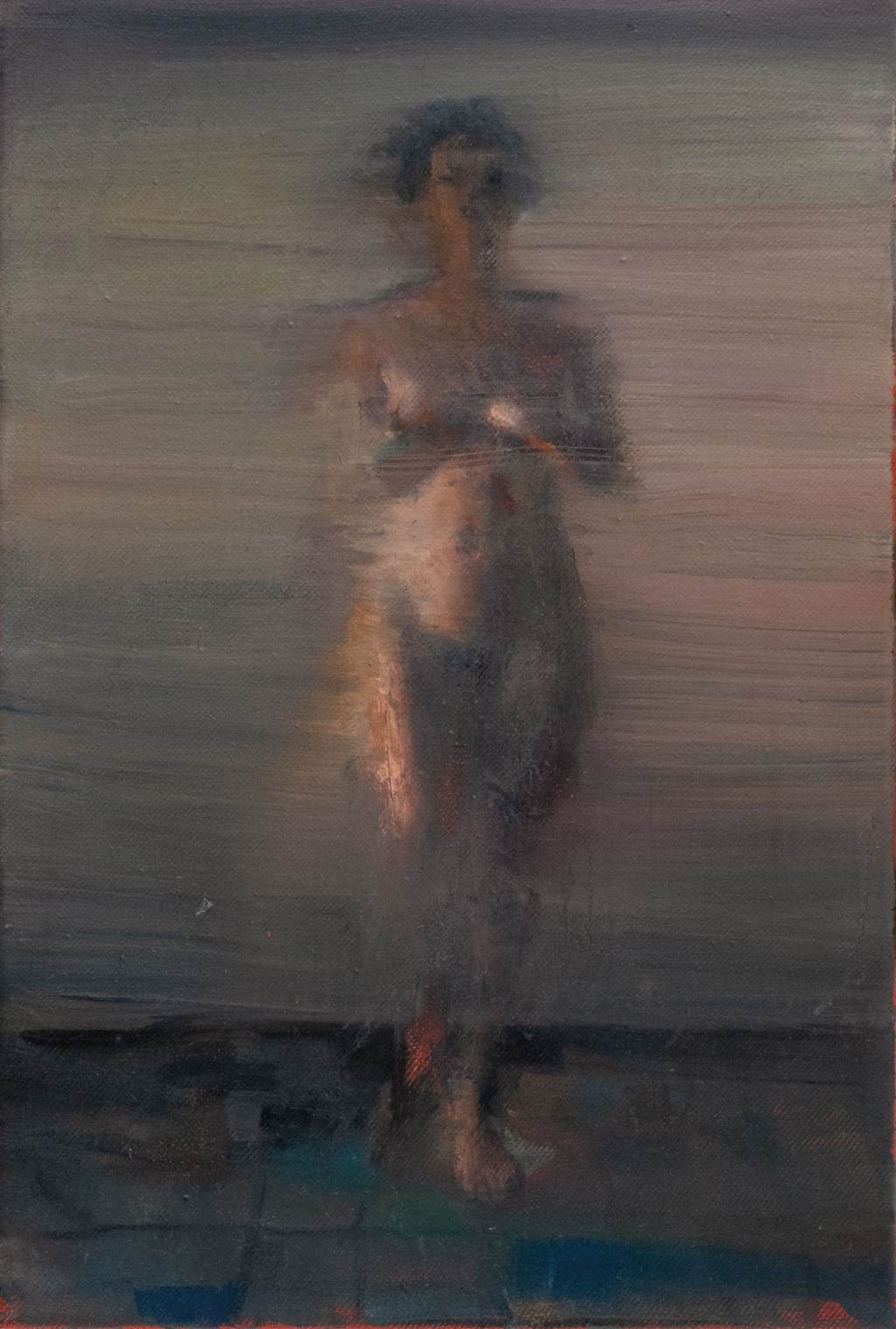 Andrea Muheim, Karunesh coming home, 2019
Oil on canvas
45 x 30 cm