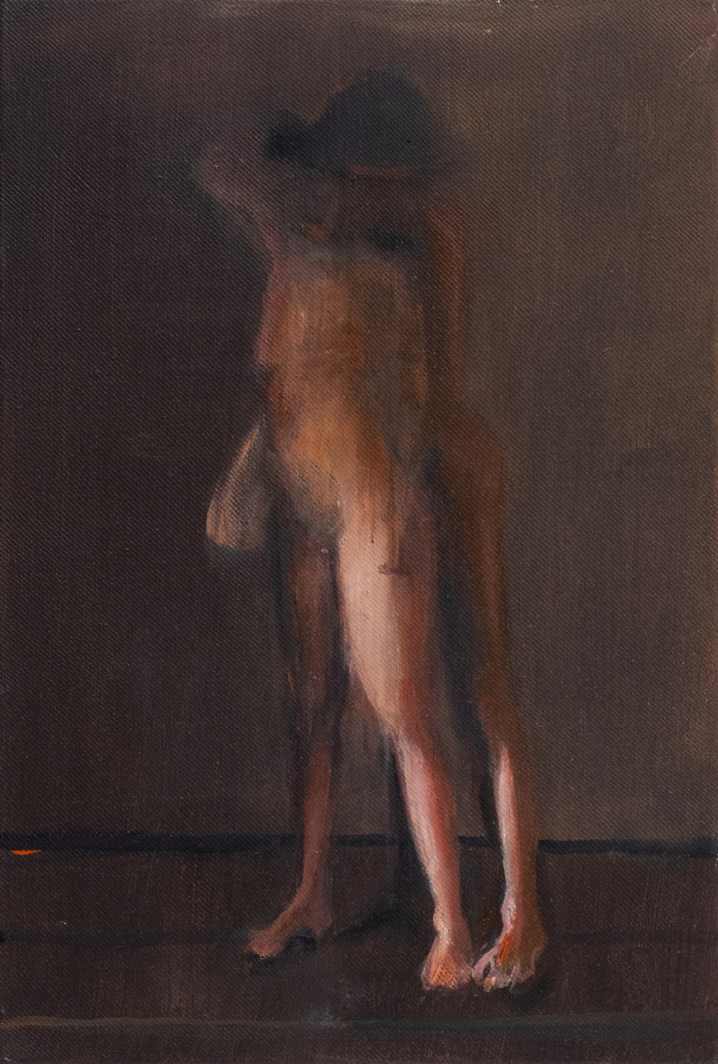Andrea Muheim, Mit C. II, 2019
Oil on canvas
45 x 30 cm