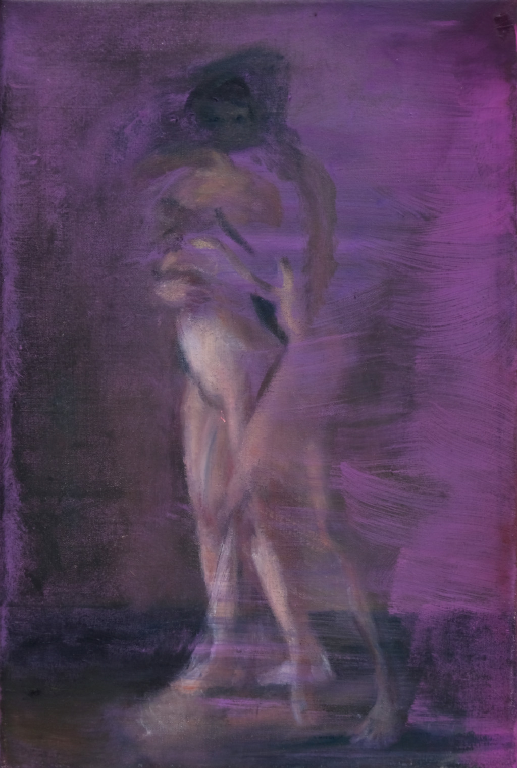 Andrea Muheim, Mit C. lll, 2020
Oil on canvas
45 x 30 cm