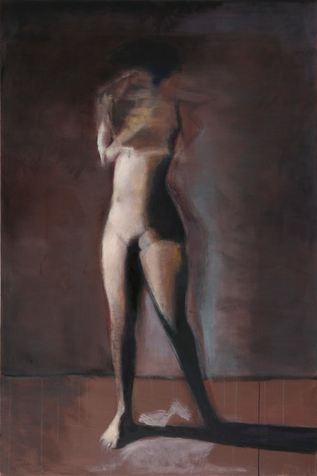 Andrea Muheim, Turn Around, 2021
Oil on canvas
150 x 100 cm