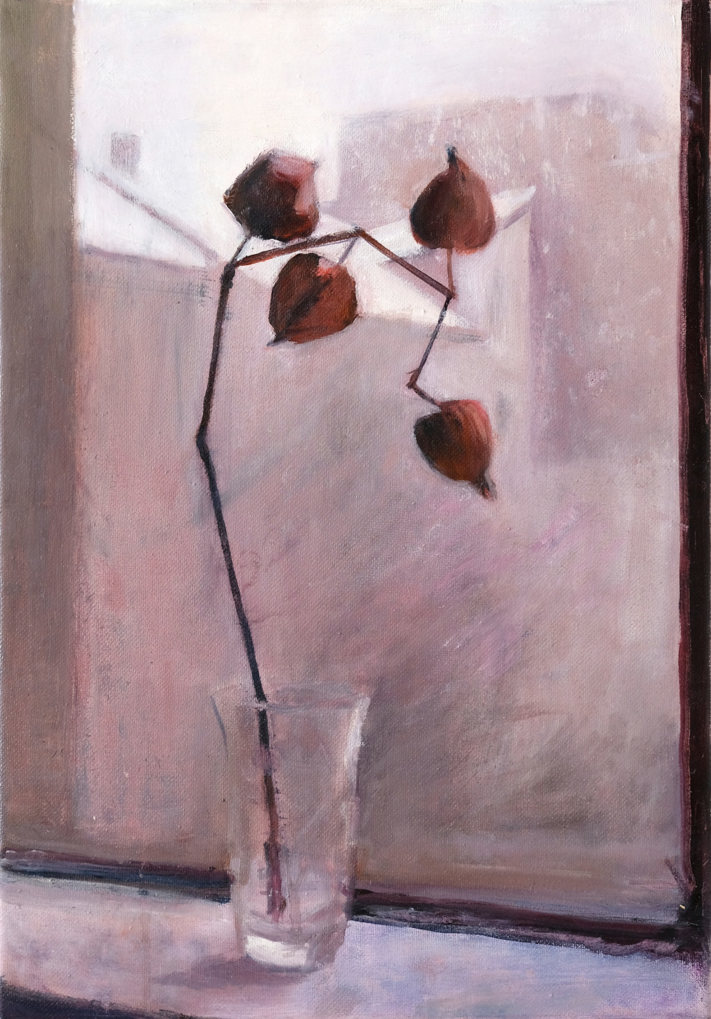 Andrea Muheim, Lampion I, 2021
Oil on canvas
50 x 35 cm