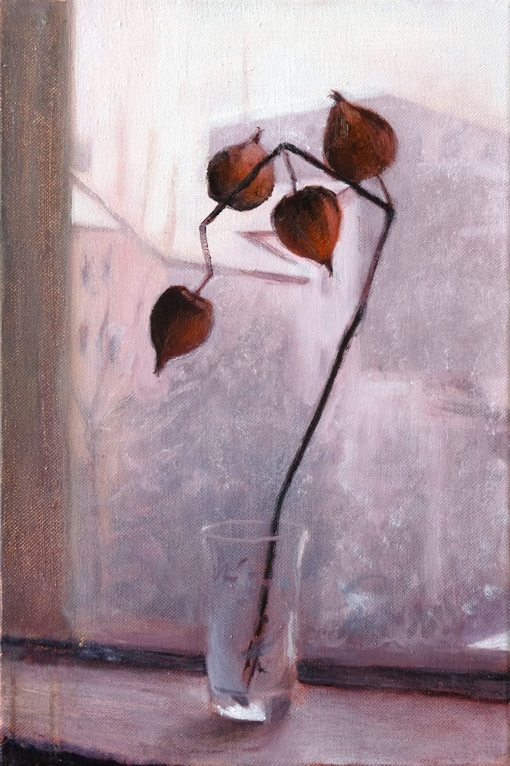 Andrea Muheim, Lampion II, 2021
Oil on canvas
45 x 30 cm