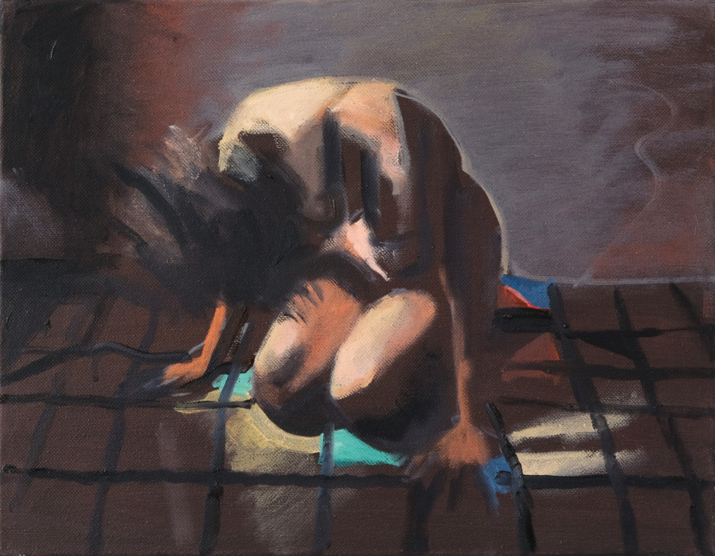 Andrea Muheim, Lose my Mind 12, 2021
Oil on canvas
35 x 45 cm