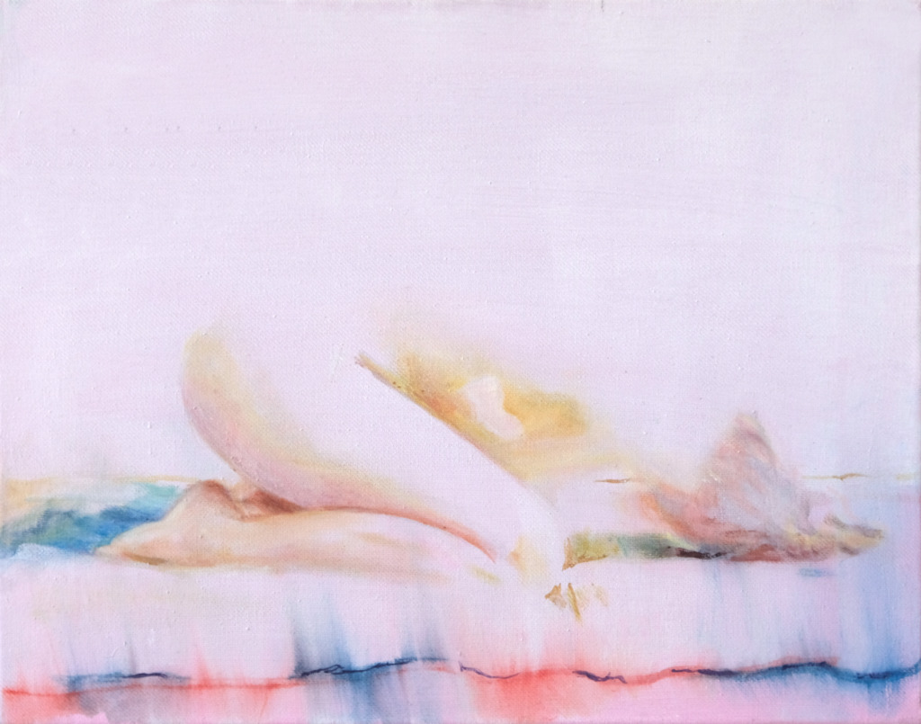 Andrea Muheim, Lose my Mind 9, 2021
Oil on canvas
35 x 45 cm