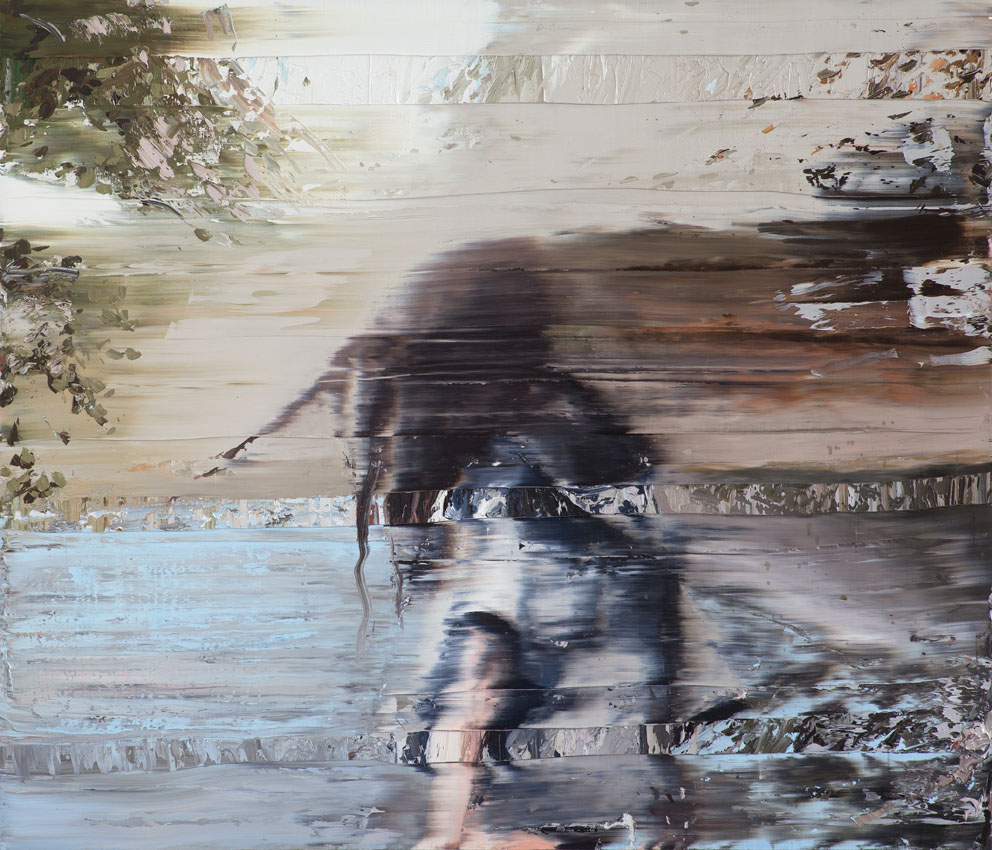 Andy Denzler, 2176, Girl in the Hills, 2013, 
Oil on canvas, 120 x 140 cm