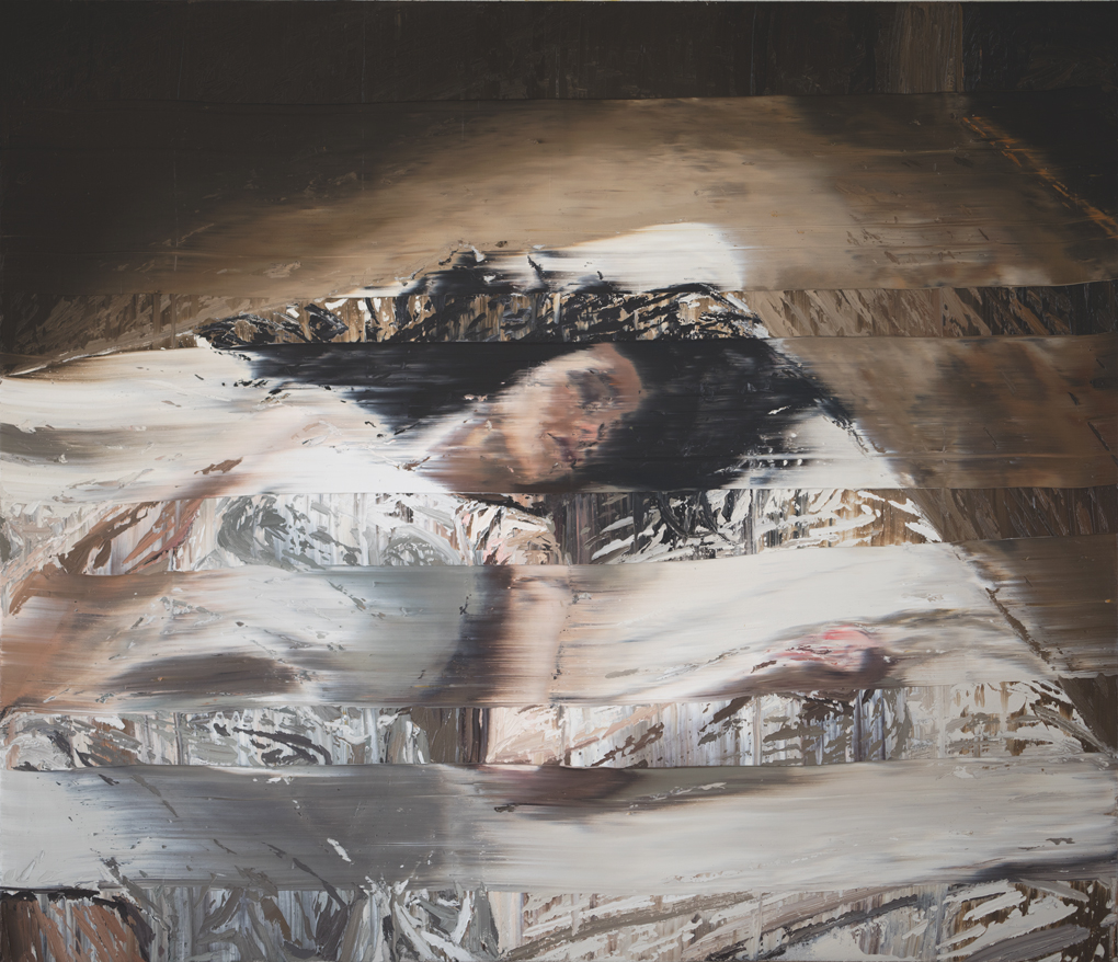 Andy Denzler, White Dressed Girl, 2016
Oil on canvas 
120 x 140 cm
