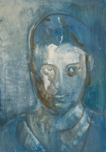 Gabi Hamm, Untitled #8, 2020
Oil on wood
42 x 30 cm