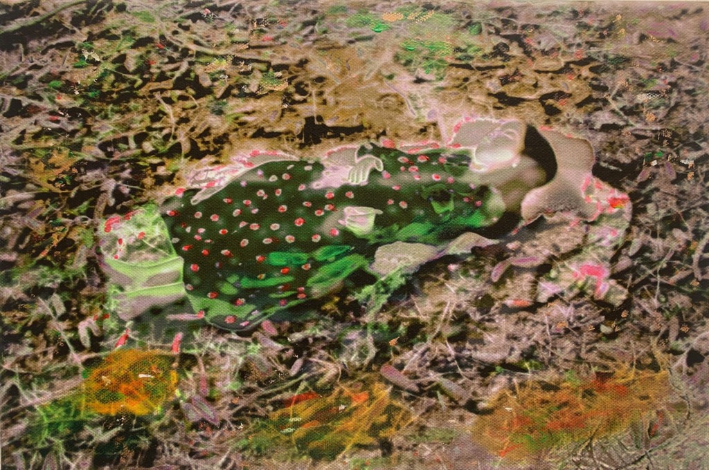 A. Strba
Nyma 569-12, 2012
20 x 30 cm
Unikat, sig.
Pigmentdruck : Ölfarbe auf Leinwand