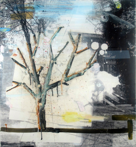 Arnold Helbling, #726 (Venedig), 2010 (Sold)
Acrylic, mixed media on paper and canvas
127 x 117 cm
