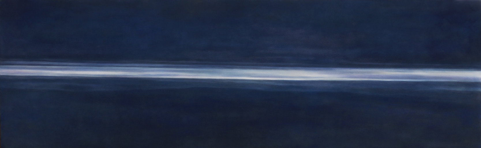 Angela Lyn, blue earth, 2019 (sold)
Oil on canvas
68 x 220 cm