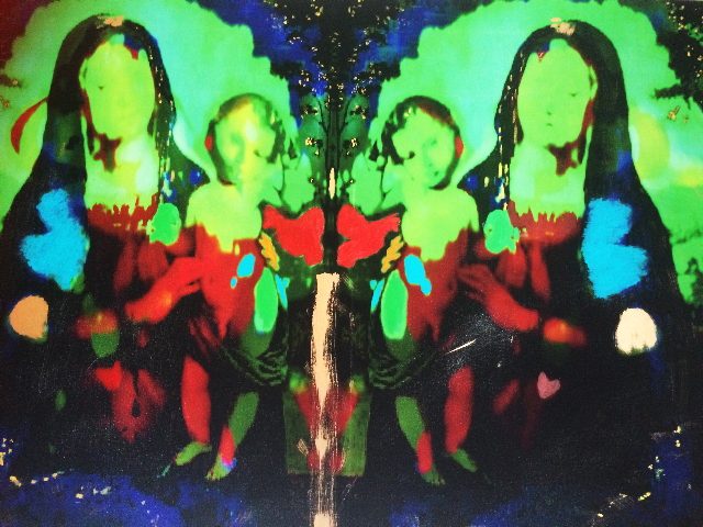 Annelies Strba, Madonna, 2014
Pigment print on canvas
70 x 100 cm
Unique work