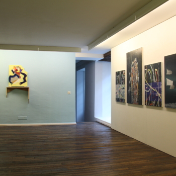Installation view, Moving Fast, Fabian & Claude Walter Galerie