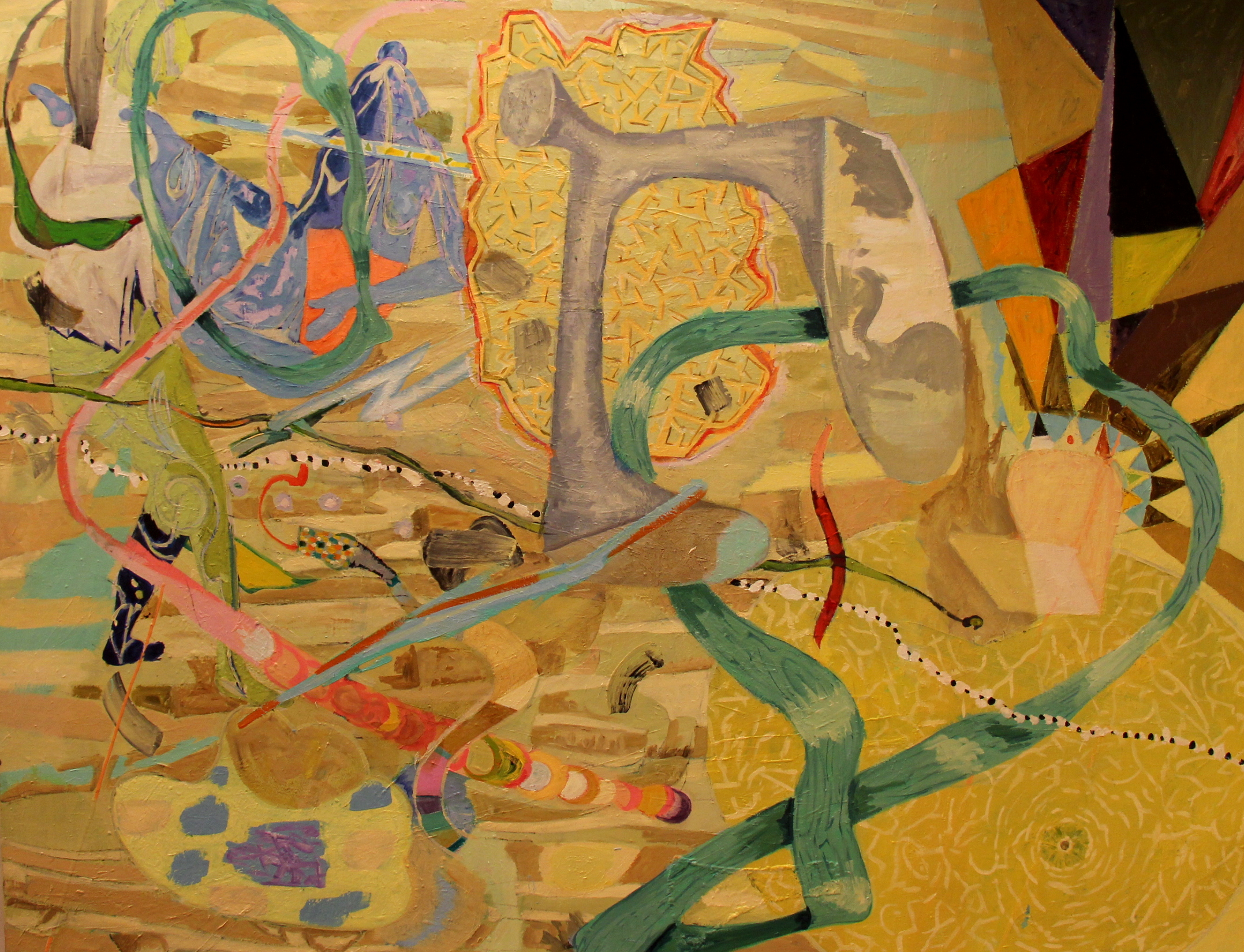 Balz Baechi, Amboss, 2009
Oil on canvas
160 x 210 cm