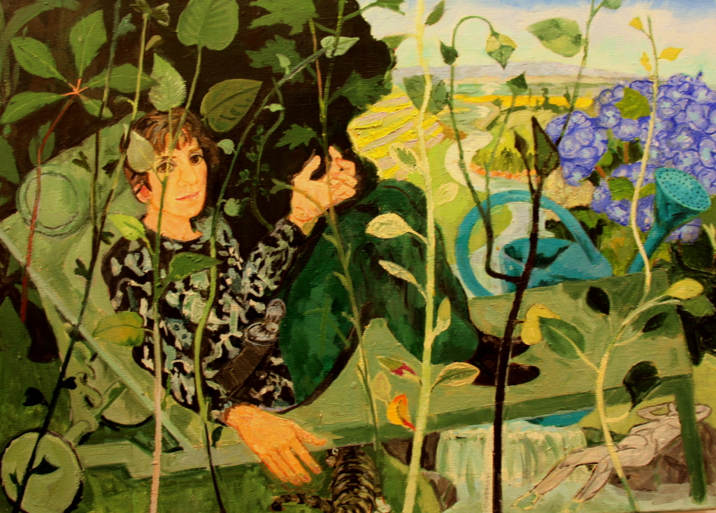 Balz Baechi, Im Garten, 2004
Oil on canvas
50 x 70 cm