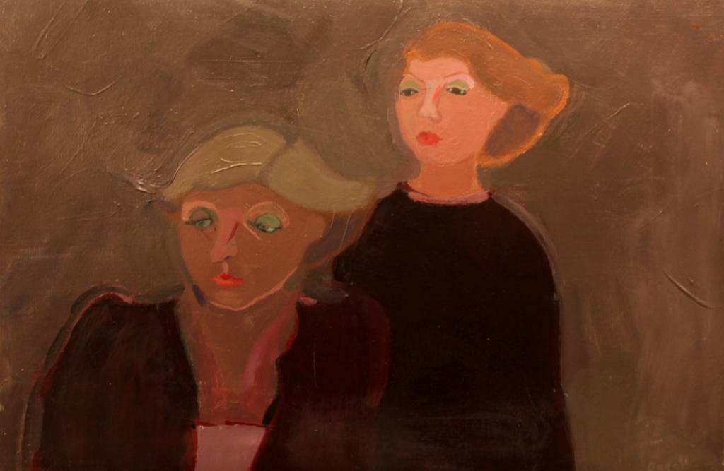 Balz Baechi, Renée und Corinne Ziegler, 1977
Oil on canvas
40 x 60 cm
