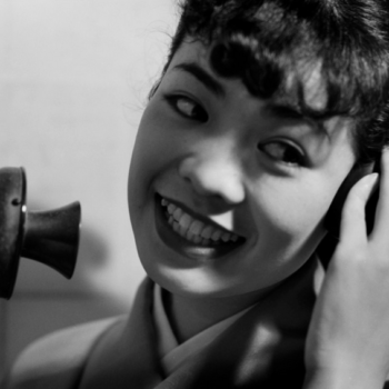 Werner Bischof, Michiko on the Telephone, 1951