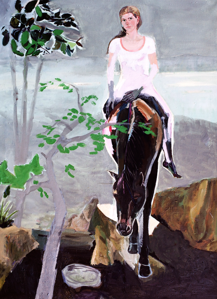 Balz Baechi, D. A. auf Pferd, 2005–2013
Oil on canvas
130 x 80 cm
