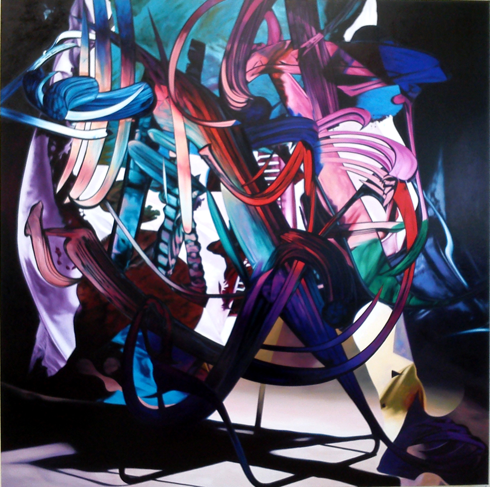 Sean Dawson, Nocturbula, 2013
Oil on canvas
130 x 130 cm 
