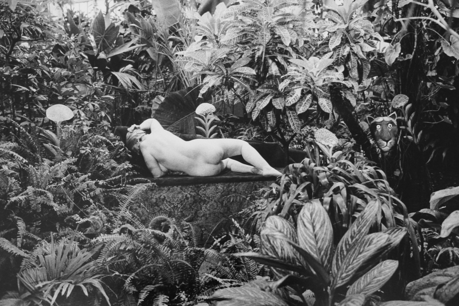 Édouard Boubat, Hommage au Douanier Rousseau, Paris, 1980
Gelatin silver print
24,4 x 36 cm (image) / 30 x 40 cm (sheet)
Signed by photographer recto und captioned and dated verso