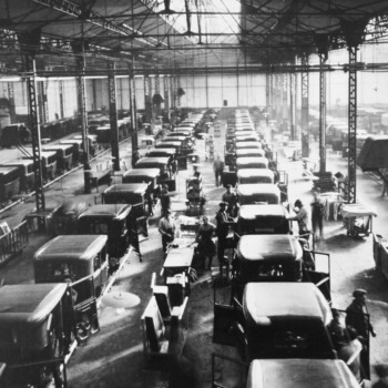 Germaine Krull, Automobile Industrie, Citroën, 1927