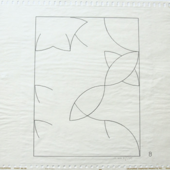 Gottfried Honegger, Computer Drawing 8, 1970