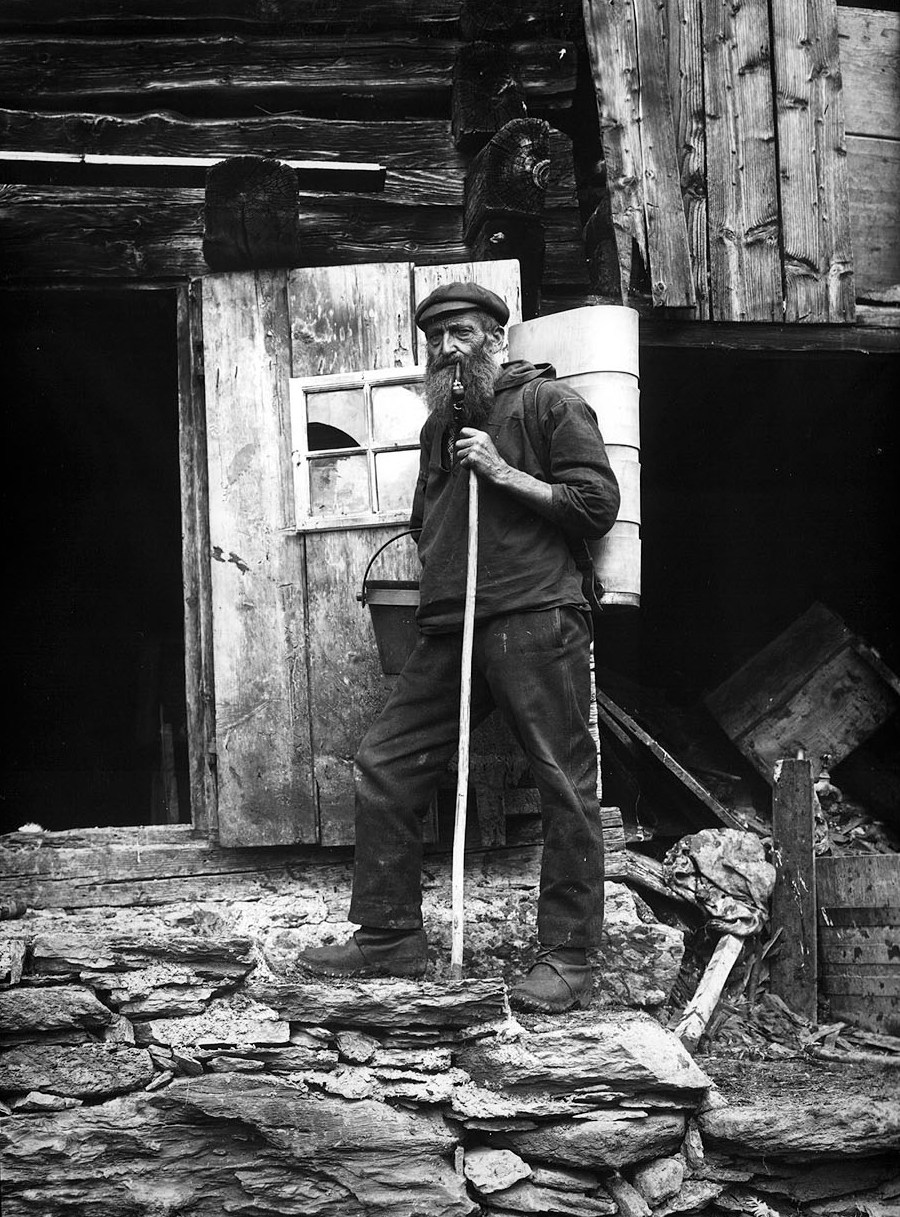 Hans Schönwetter-Elmer, Brunwald, 1950s
