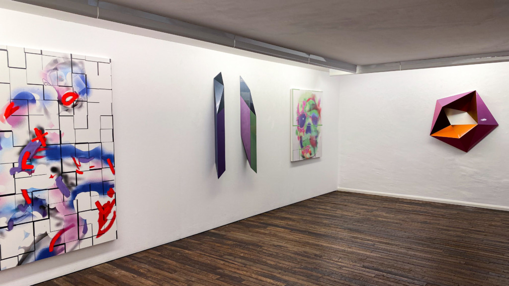 Gallery space
showcasing: Hanspeter Hofmann, Hanna Roeckle