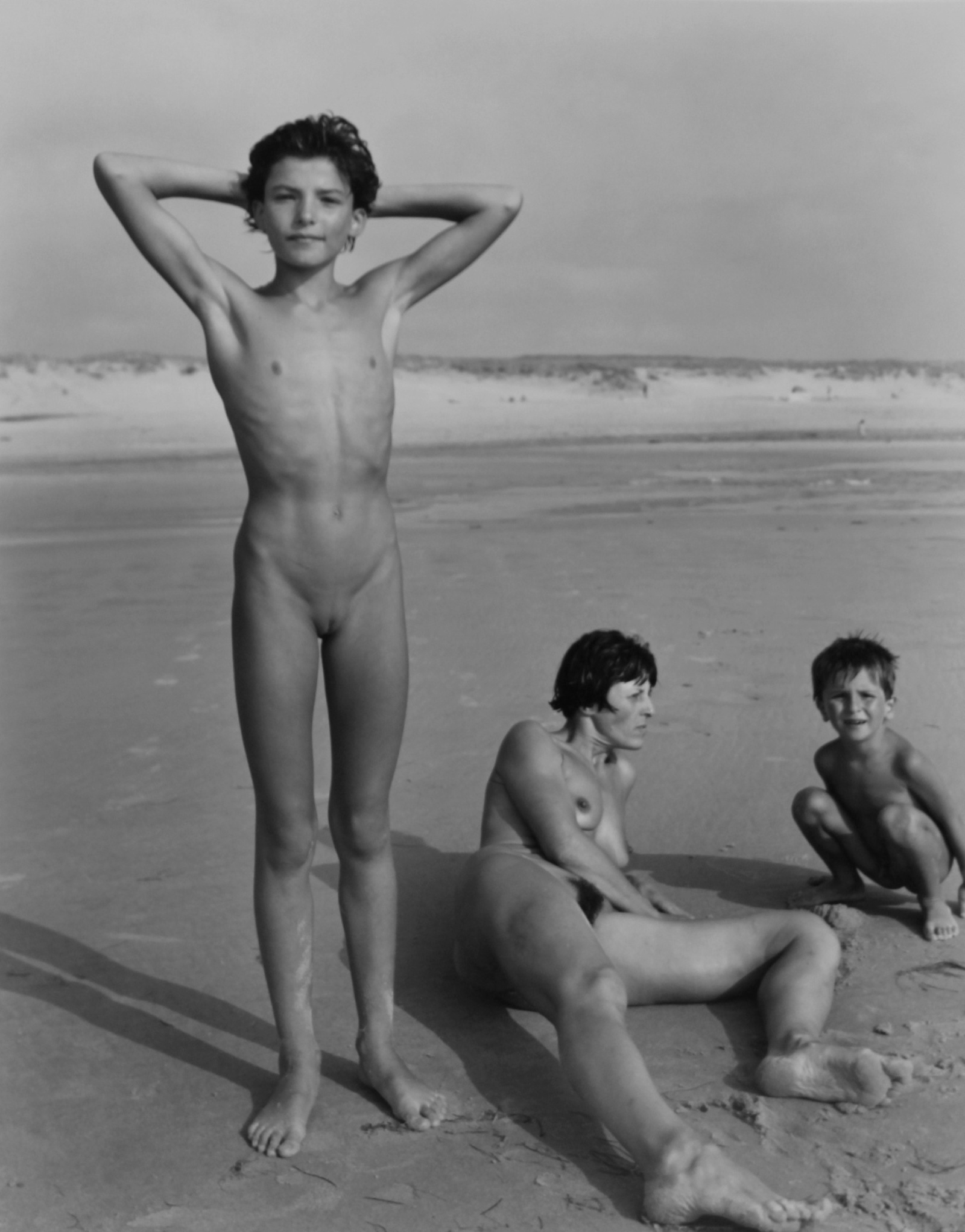 Jock Sturges, Marine, 1987
Gelatin silver print
45 x 36 cm
Edition 6/40
Signed, titled, dated with pencil, verso 
