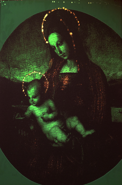 Annelies Strba, Madonna X75, 2014
Pigment print on canvas
30 x 20 cm
Unique work
