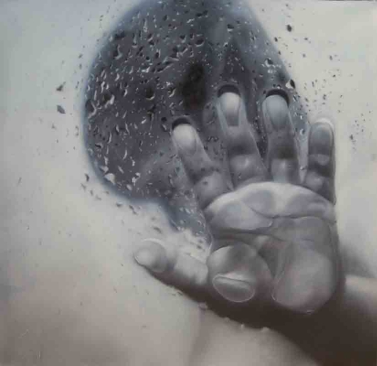 Viveek Sharma, Poverty on a rainy day, 2009
Oil on canvas
91,4 x 91,4 cm
(Sold)