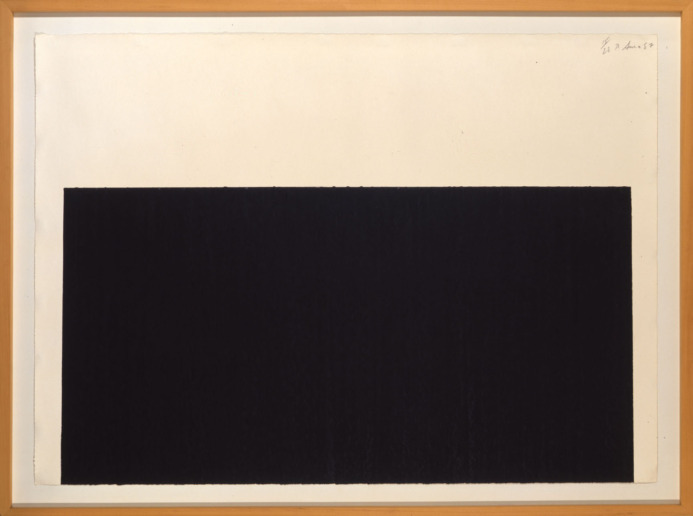 Richard Serra, Pasolini, 1987
Screenprint, paintstick on coated paper
121 x 167 cm
Edition 15 of 28
