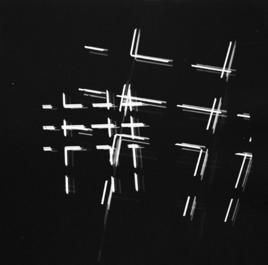 Roger Humbert, Untitled (Photogram #9), 1961
Photogram on Baryta paper
23 x 23 cm 
Unique