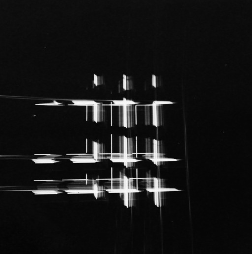 Roger Humbert, Untitled (Photogram #13), 1961
Photogram on Baryta paper
23 x 23 cm 
Unique