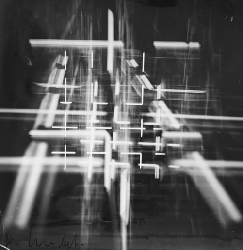 Roger Humbert, Untitled (Photogram #7), 1960
Photogram on Baryta paper (Agfa-Gevaert)
25 x 24,5 cm
Unique