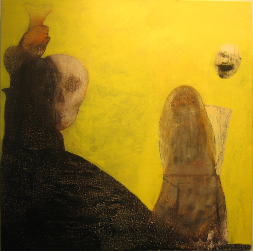 Samira Abbassy, Mourning, 2007
Oil on canvas
51 x 51 cm 