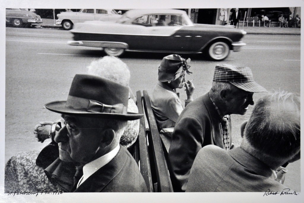 Robert Frank, St. Petersburg, Florida, 1955
From the series The Americans
Gelatin silver print, from the seventies
27.9 x 35.6 cm (11 x 14 in) 
Signed, titled and dated in ink on print, recto
© Robert Frank, from The Americans


