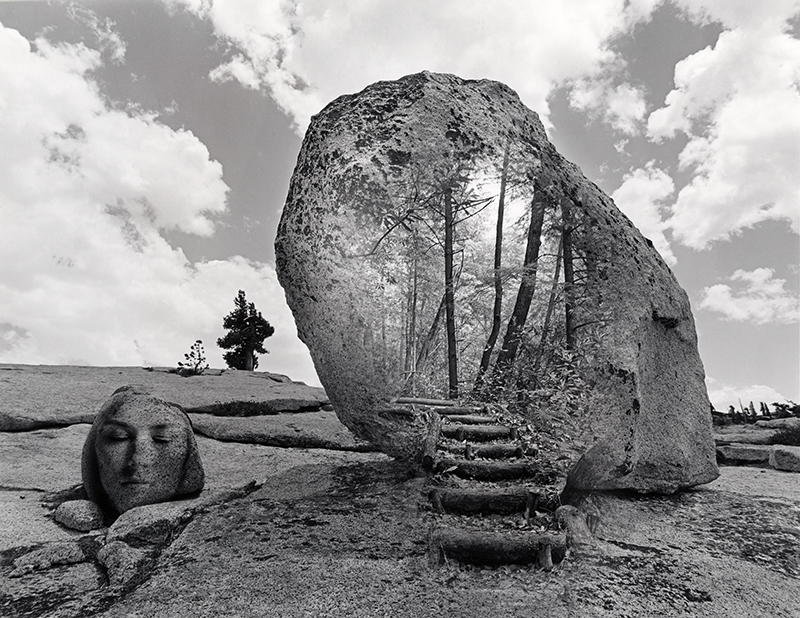 Jerry Uelsmann, Untitled, 1987
Gelatin silver print
40,6 x 50,8 cm 
Signed and dated by photographer recto